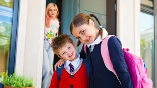 My Kids’ First Day at a NEW SCHOOL!