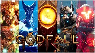 GODFALL - All Boss Fights, ENDING, & Credits Hard Mode (PS5, 4K)