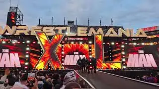 Becky Lynch Wrestlemania XL Entrance #wwe #wrestling #wrestlemania #Beckylynch