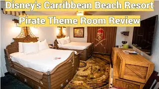 Disney's Carribbean Beach Resort Pirate Room Tour - Most Do For Pirate Of Carribbean Fans!