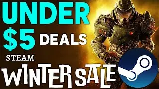 STEAM WINTER SALE 2022 - 12 AWESOME GAME DEALS UNDER $5!