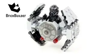 Lego Star Wars 75128 TIE Advanced Prototype - Lego Speed Build