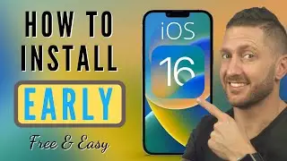 How to do Early Install of iOS 16 Beta on iPhone | FREE Download (Without Developers Account!)