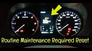 Mitsubishi Outlander Service Warning Reset 2016 - Present - How To DIY