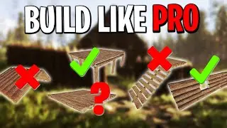 How To Build Like PRO In Sons Of The Forest | The Forest 2 Building Tutorial (FAST & EASY)