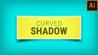 How to create curved shadow in Illustrator | Adobe Illustrator Tutorial