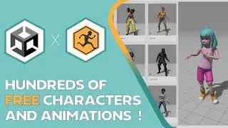 Hundreds of Unity characters and animations for FREE ! (Mixamo)