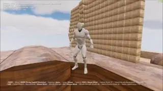 UE4 physics | Ragdoll Character - unreal engine 4 - destruction with physics ragdoll