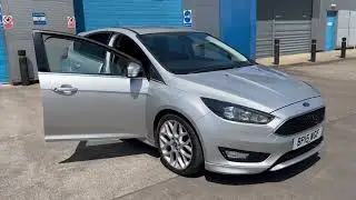 Ford Focus 1.0T EcoBoost Zetec S Euro 6 5dr 2015 (15) 118,000 miles PetrolManualSilverCarULEZ