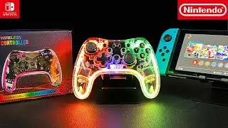 Neon RGB Controller for Nintendo Switch, OLED and Lite