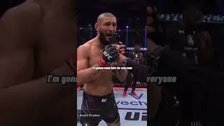 Khamzat Chimaev’s Crazy Post-Fight Interview!