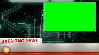 breaking news green screen template, news template, Free news background