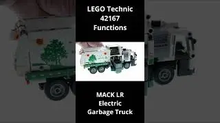 Working LEGO Garbage Truck #shorts