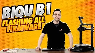 All Metal HotEnd + Flashing Firmware on the BIQU B1