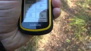 Garmin eTrex 10. Навигация в лесу.