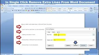 How to Delete All Extra Blank Lines in a Word Document on Windows