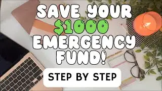 Beginner's Guide To Saving Money | Emergency Fund Step By Step