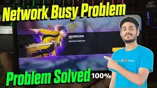 Free Fire Network Busy Problem | Free fire login problem today |free fire network busy please retry