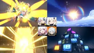 Comparison Gacha S + 5★ in Hoyoverse ( Honkai Impact 3 + Genshin Impact + Honkai Star Rail + ZZZ )