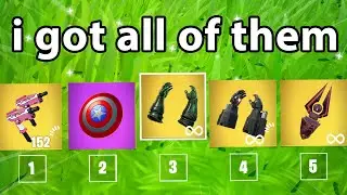 The *MARVEL LOOT* ONLY Challenge in Fortnite