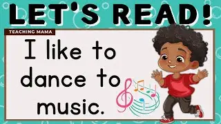 LETS READ! | PRACTICE READING ENGLISH | LEARNING VIDEO FOR KIDS | LEARN TO READ | TEACHING MAMA