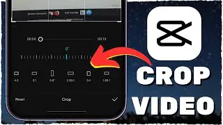 How to CROP Video in CapCut I NEW UPDATE (2024)