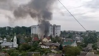 У Житомирі рятувальники гасять пожежу в приватному секторі - Житомир.info