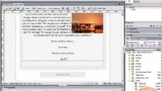 Embed Sound & Video into Your Website! Dreamweaver Tutorial