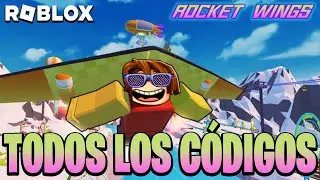 TODOS los CÓDIGOS de 🪽 ROCKET WINGS SIMULATOR 🪽 activos / Simulador de Alas / ROBLOX 2024 / TilloASR