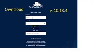 Owncloud server setup installation | Owncloud Version 10.13.4