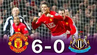 RONALDO FIRST HAT TRICK! | Manchester United 6 - 0 Newcastle United Highlights & Goals 2024