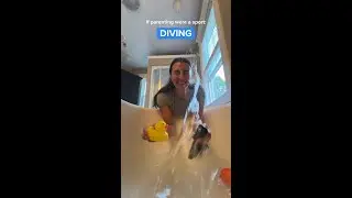 If parenting were a sport: Diving