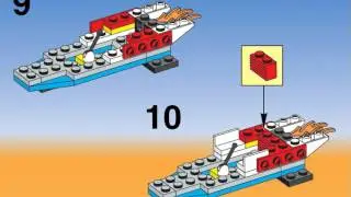 Инструкция по сборке lego 6465 - TEST PLANE 6465