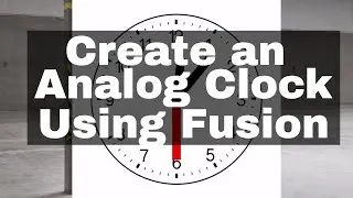 Creating an Analog Clock in Davinci Resolve Fusion