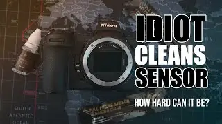 Idiot cleans Nikon Z6ii sensor - What could possibly go wrong?