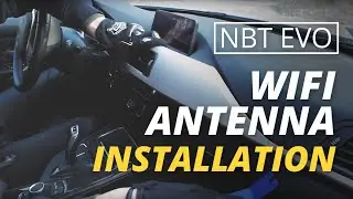 BMW F30 NBT Evo WiFi Antenna Installation by BimmerTech