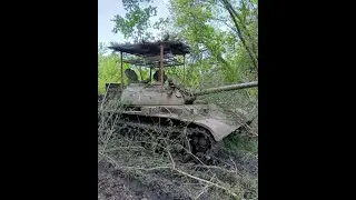 T-54B Spotted in Ukraine -- With a DOUBLE Cope Cage