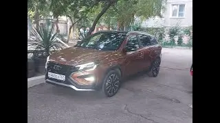 Lada Vesta SW Cross NG 2022г Лада веста CВ кросс NG установил Teyes CC3L 10