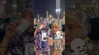 Hujan uang di Indonesia! Minum Air Ajaib Traktir Ortu umrah #shorts Nasya kaila Nazifah