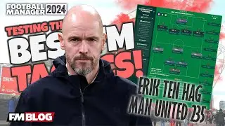 FM24 Tactics - Erik Ten Hag Man Utd 2-3-5 | The Best Tactics of Football Manager 2024