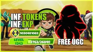 (FREE LIMITED UGC) Ben 10 Super Hero Time Script Hack • Infinite Tokens / Infinite EXP & More