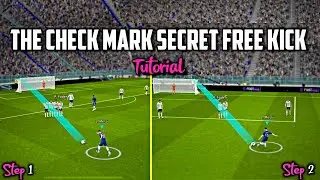 The BEST Free Kick Mechanic You Are Missing in eFootball 2024 mobile [ Tutorial ]