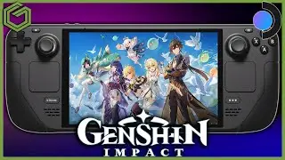 Genshin Impact on Steam Deck with Boosteroid