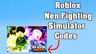 Roblox Nen Fighting Simulator Codes ! 😱