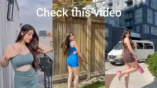 Muskaan Chopra  NEW video. sexy short girl Indian model Malai makkhan