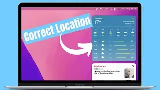 How to Change Weather Location on Macbook (Any Mac)