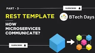 How Microservices communicate - 3. RestTemplate |  Spring Boot - Java