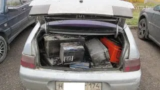 Кража аккумуляторов| Theft of batteries