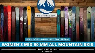 2024 Womens Mid-90 mm All-Mountain Ski Comparison with SkiEssentials.com