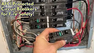 Upgrading Circuit Breaker to AFCI